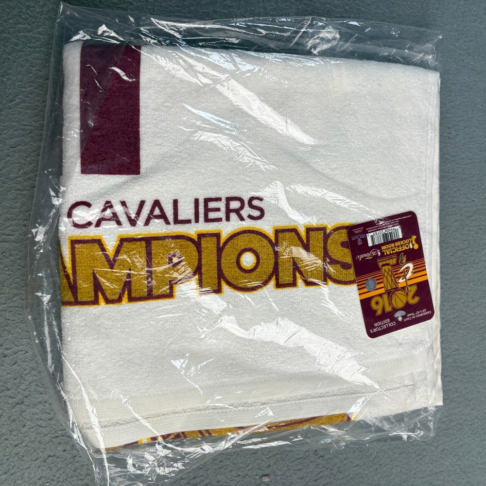 WinCraft Cleveland Cavaliers 2016 NBA Champions Locker Room Towel 24x42 NEW